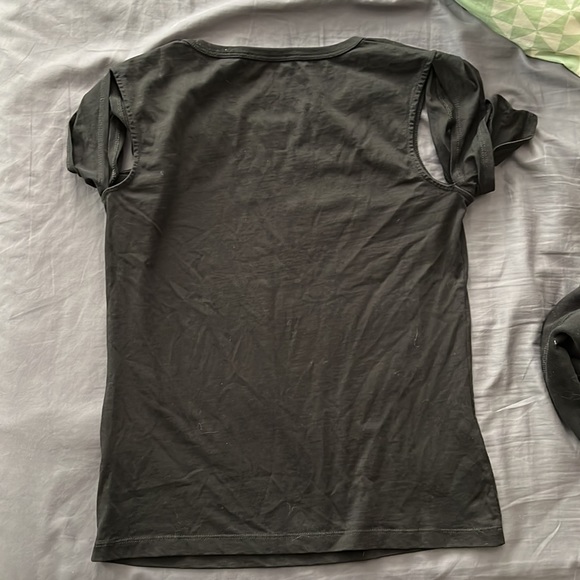 Helmut Lang Bondage Sleeve Tee - Picture 4 of 8